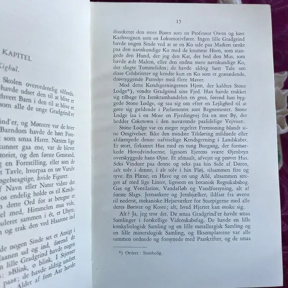 1930 Vintage Danish Book: Charles Dickens Strenge Tider (Hard Times) - Picture 6 of 10